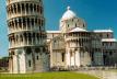Schiefer Turm und Baptisterium in Pisa